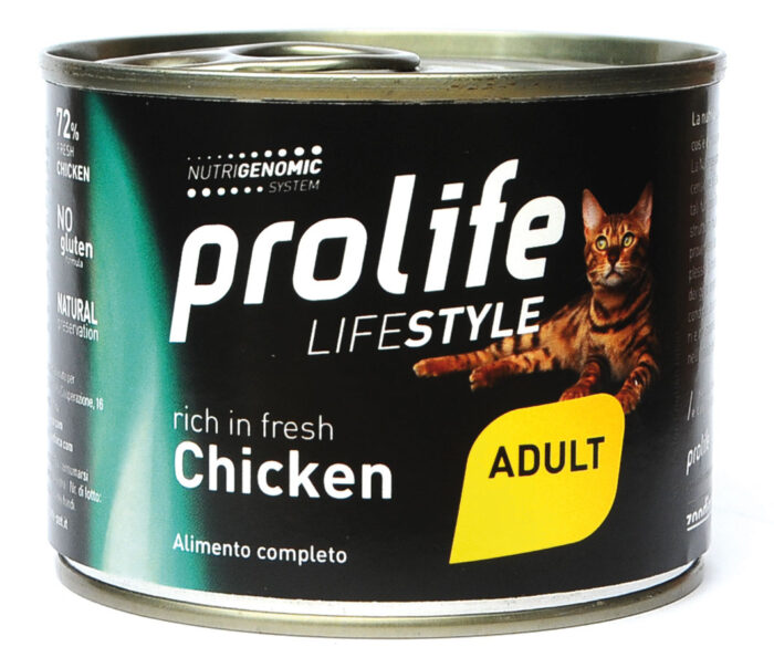 CAT PROLIFE WET LIFESTYLE ADULT CHICKEN - 200 GR